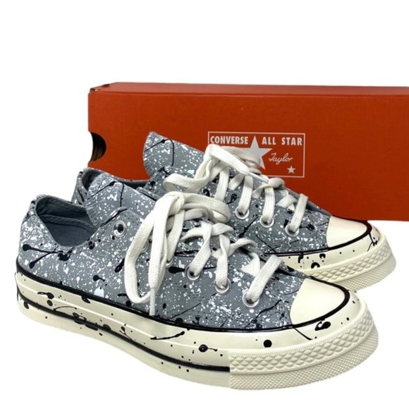 Converse Other - Converse Chuck 70 Sneakers Low Top For Men Black Ash Stone Shoes Canvas A01172C